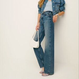 Reformation Wilder High Rise Wide Leg Jean